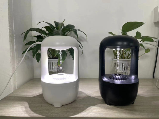 Humidificador antigravedad con reflujo de gotas de agua silencioso con niebla
