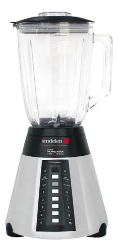 Licuadora Sindelen Super Power Mix L-10000IN – Jarra de Vidrio 10 Velocidades 750W