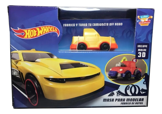 Juego de Masas Hot Wheels Off Road – Chikimasa – Creatividad para Niños