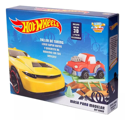 Juego de Masas Hot Wheels Off Road – Chikimasa – Creatividad para Niños