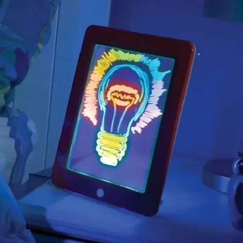 Pizarra Mágica Deluxe LED de Colores – Juguete Creativo que Brilla en la Oscuridad