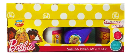 Juguete Para Masa y Plastilina Chikimasa – Set Creativo Infantil con 3 Potes pizzas