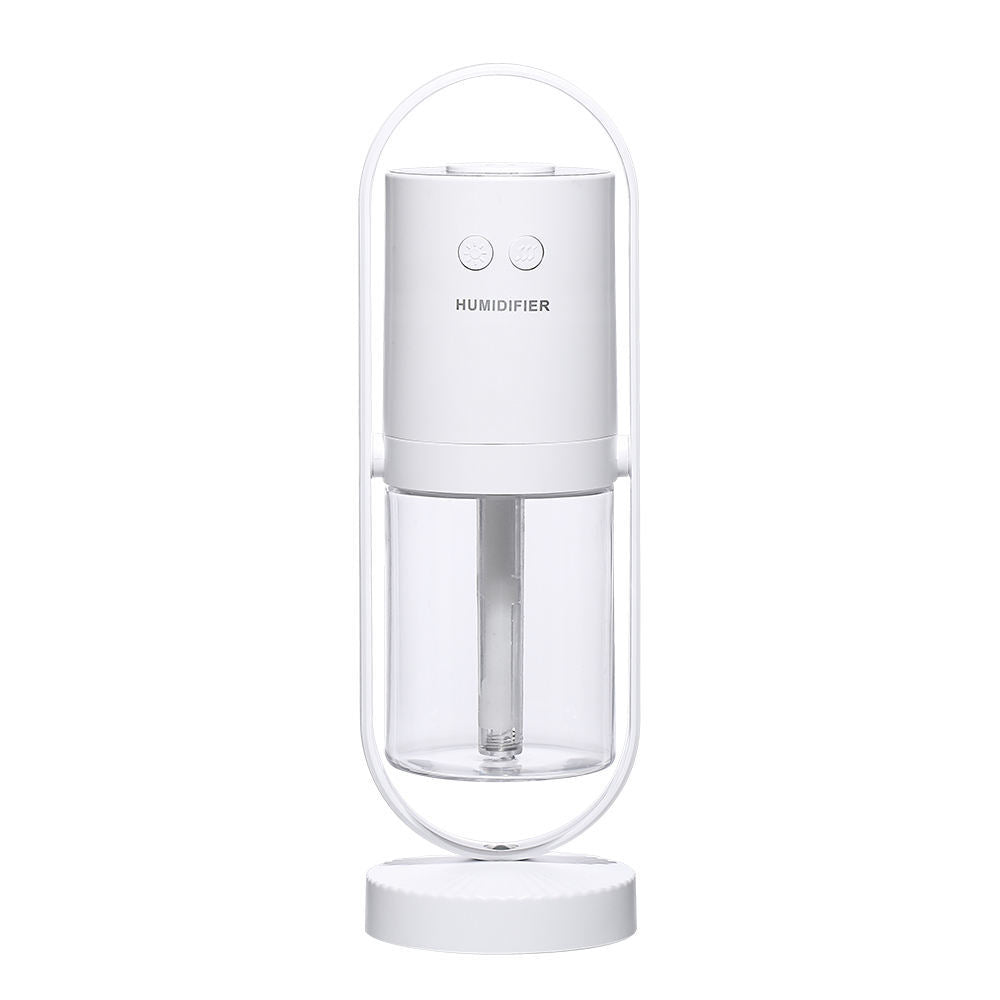 Humidificador Portátil de 200 ml con Luz LED Colorida – Recargable por USB